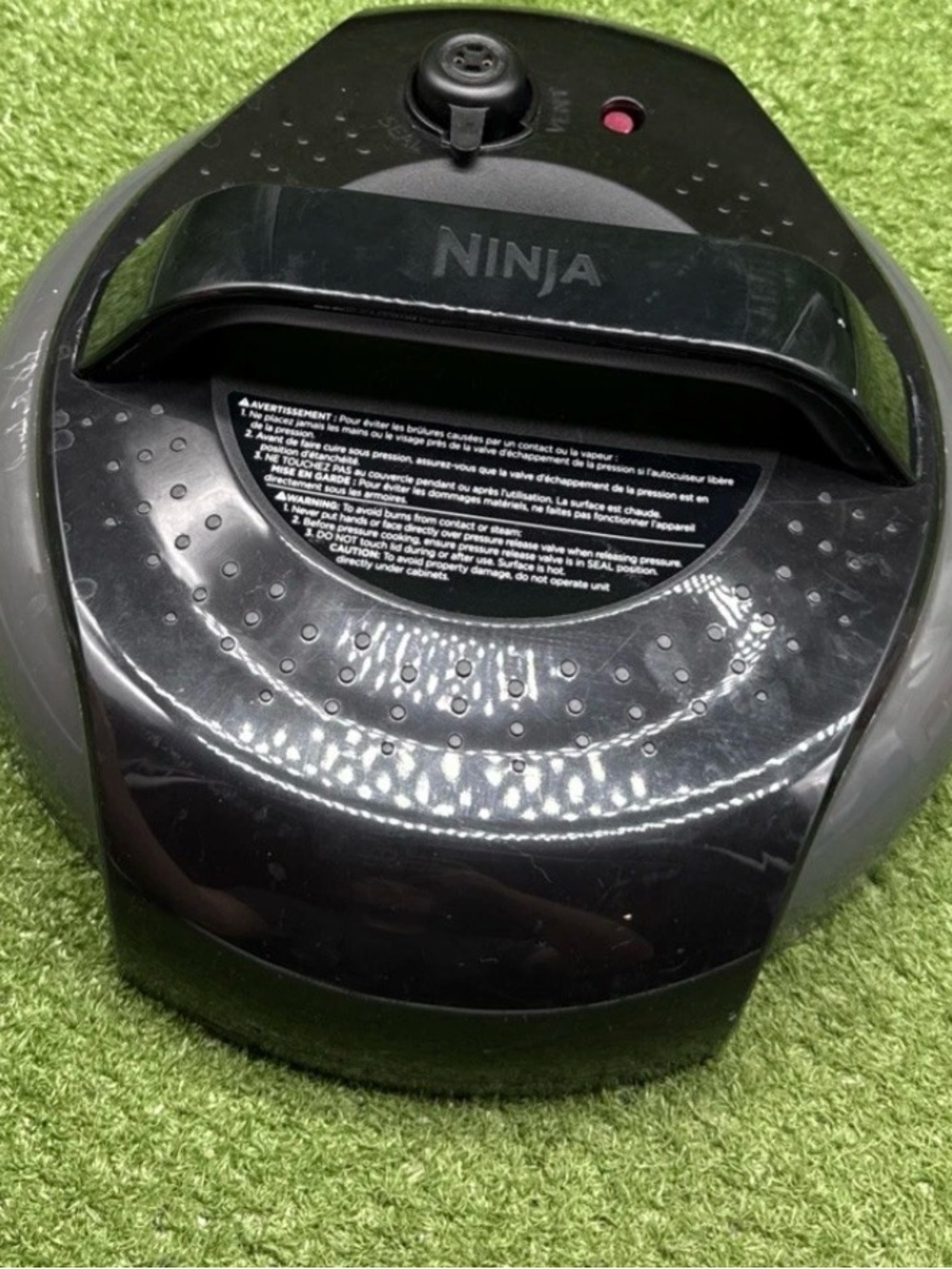 Ninja Glossy Black Replacement Air Fryer Top Lid
